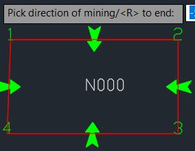 Pick Mining Direction